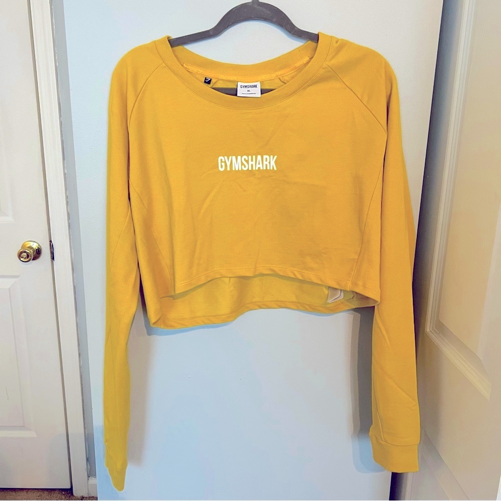 Gymshark crop crewneck